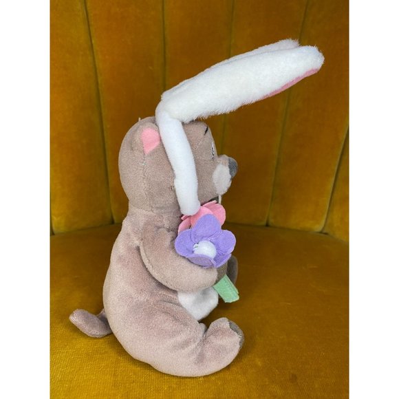 DISNEY EASTER BUNNY GOPHER - Mini Bean Bag 7" - NWT - Gopher Plush Mouseketoys - Picture 2 of 7